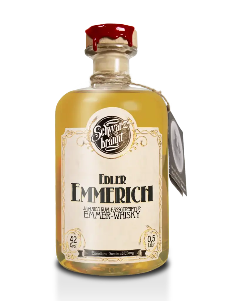Edler Emmerich, BIO Emmer Whisky, 500ml, 42% vol. 